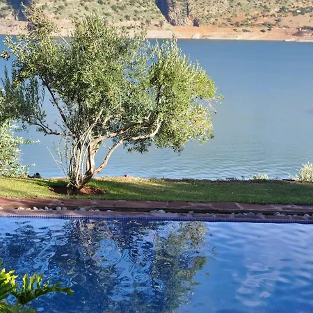 Villa sur le lac Bin el ouidane Ait Irizane Extérieur photo